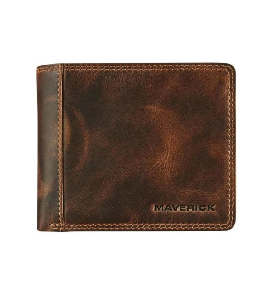 MAVERICK - Portefeuille Original 11.5 x 9.8 cm, marron
