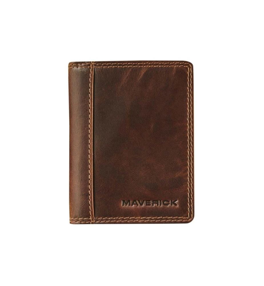 MAVERICK - Portefeuille Original 8.2 x 10.2 cm, marron