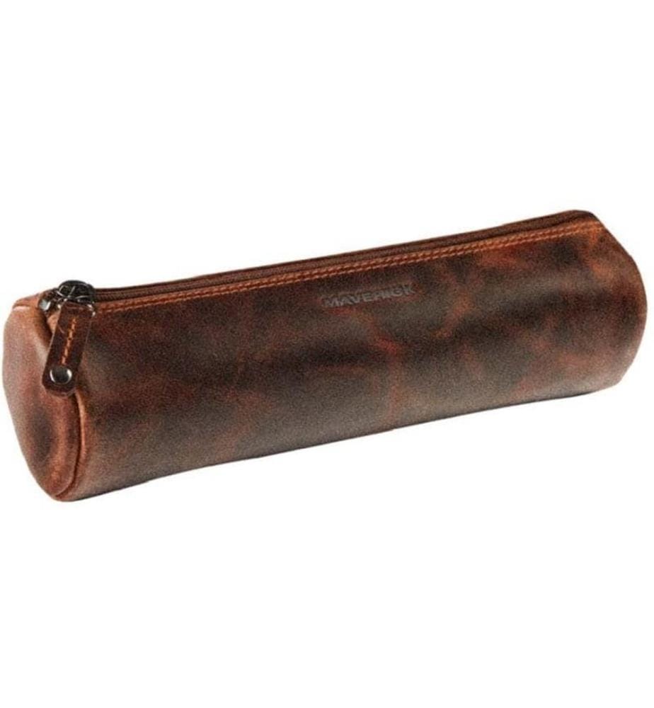 MAVERICK - Trousse Original Large 22 x 6.5 cm, brun