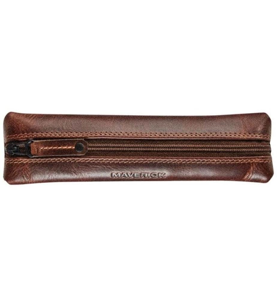 MAVERICK - Trousse Original Flat 19 x 4 cm, brun