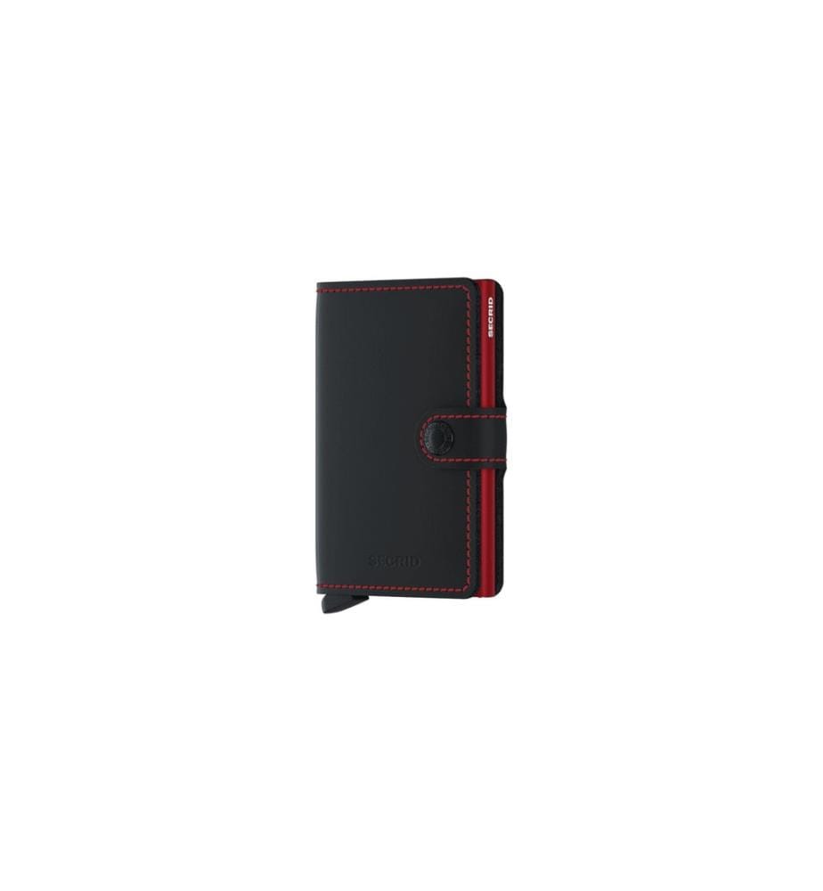 SECRID - Portefeuille Miniwallet Matte Black/Red