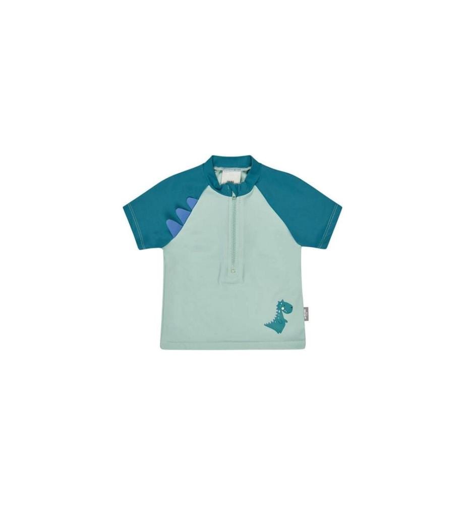 STERNTALER - Chemise UV manches courtes Dino 74/80, Vert glacé