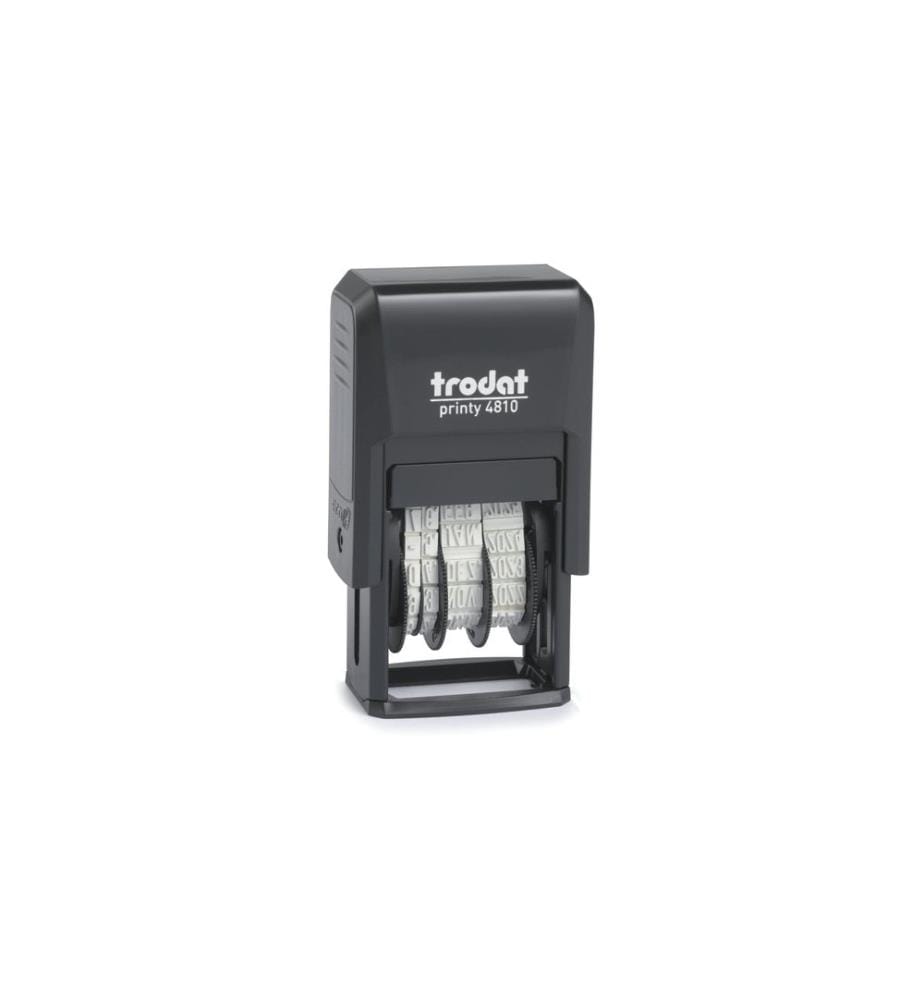 Trodat - Tampon Printy 4810 Dateur allemand Date, Noir