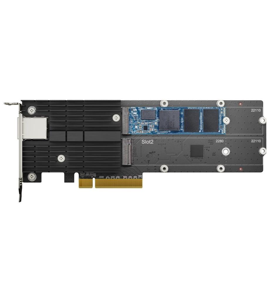 SYNOLOGY - Carte dextension E10M20-T1 M.2 SSD & 10GbE Adapter