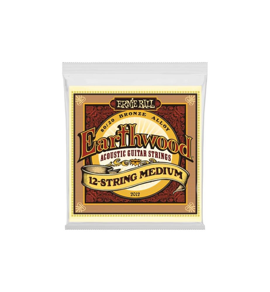 Ernie Ball - Cordes de guitare 2012 Earthwood Bronze  Medium 11-52