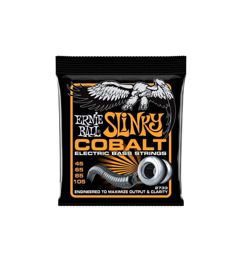 Ernie Ball - Cordes de basse 2733 Slinky Cobalt  Hybrid 45-105