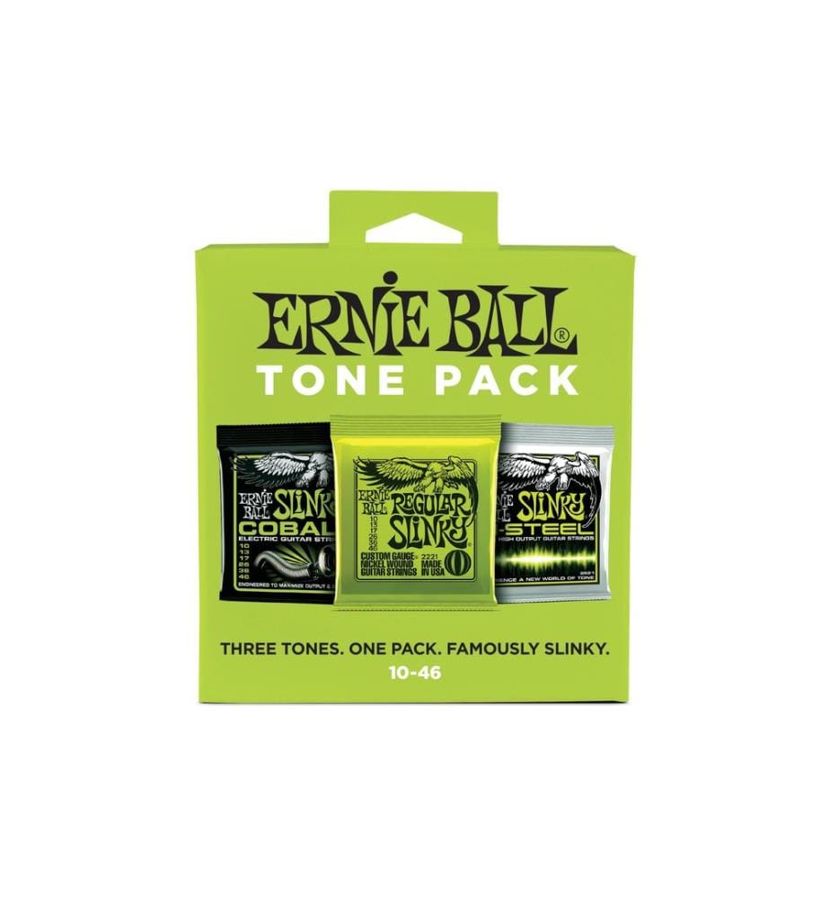 Ernie Ball - Cordes de guitare 3331 Slinky paquet de 3 tons  Slinky 10 - 46