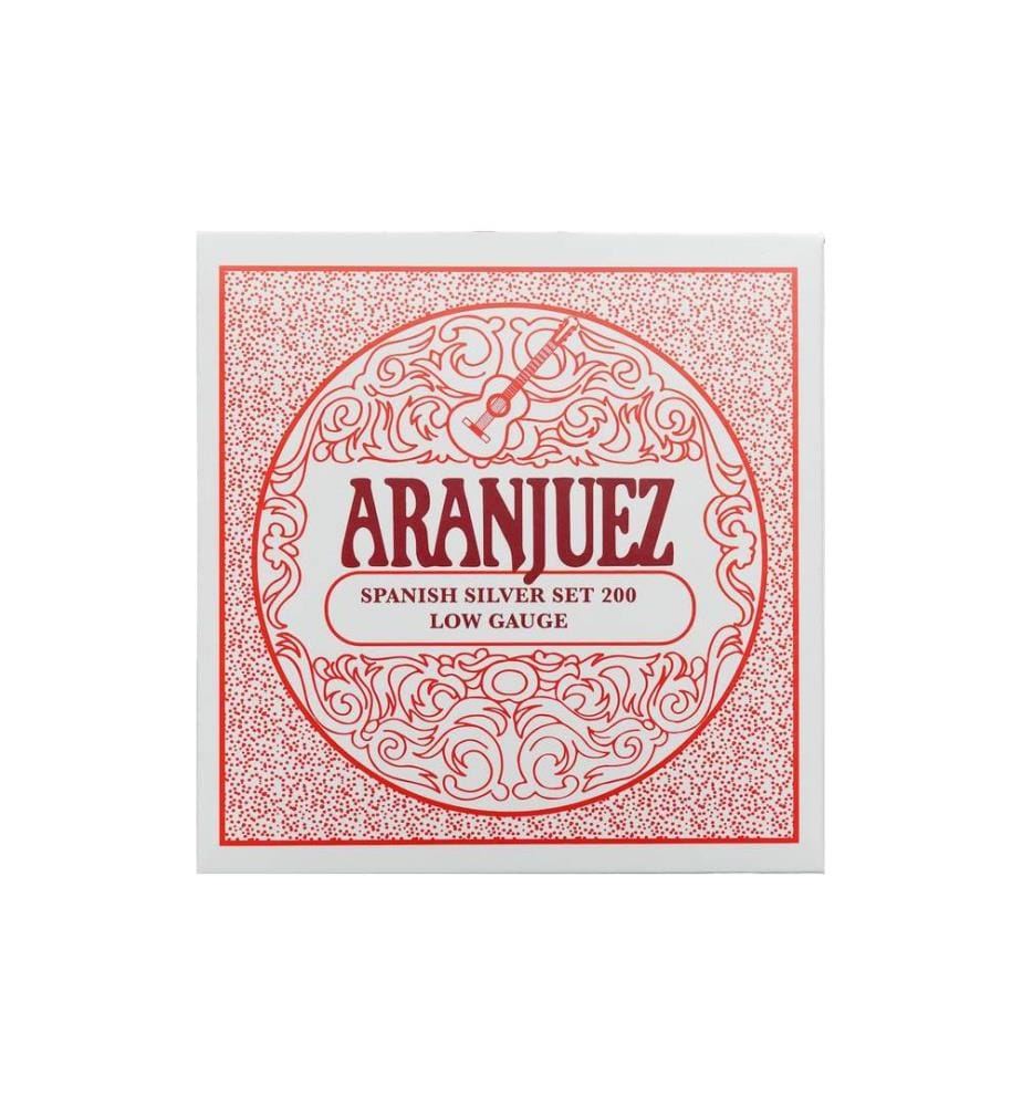 Aranjuez - Cordes de guitare Spanish Silver 200  Low Gauge