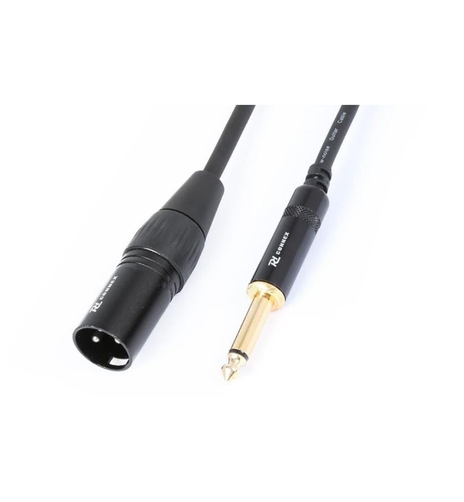 PD Connex - CX131 XLR 3 pôles, mâle - jack 6.3 mm, mâle 0.15 m