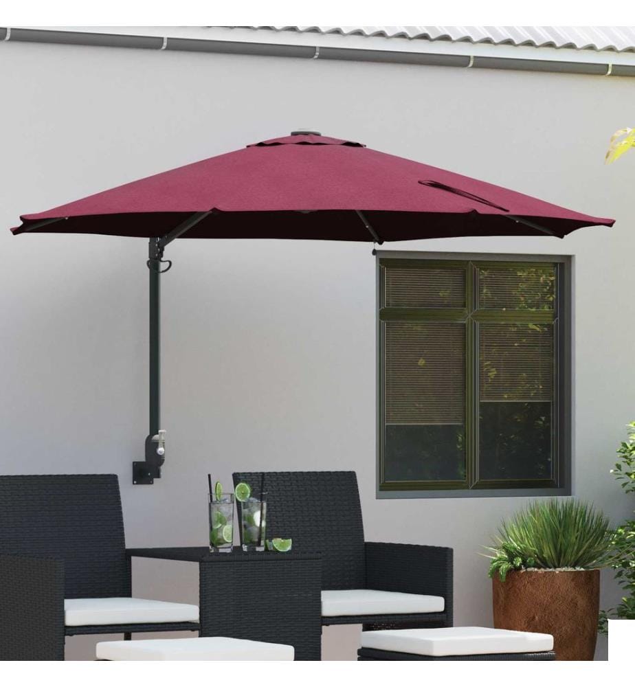 Parasol de jardin Bordeaux 248 x 248 x 148 cm