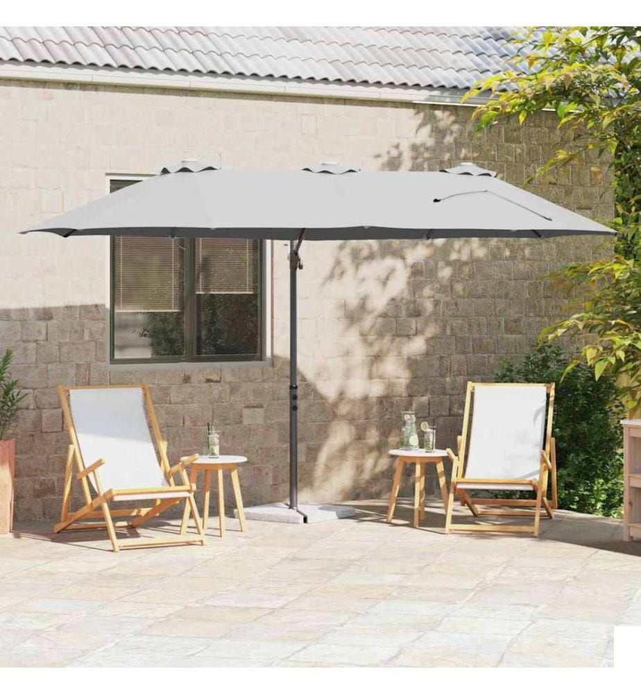 Parasol Sable 372 x 198 x 243 cm Polyester et Aluminium