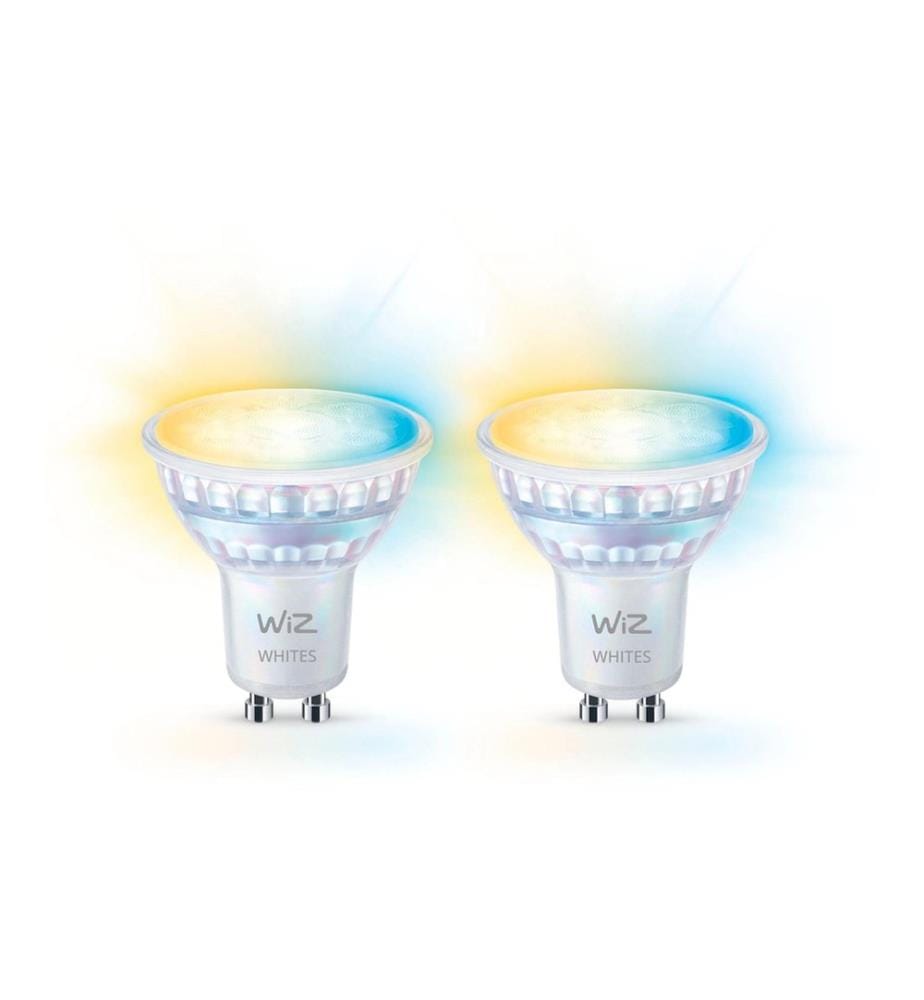 WIZ - Ampoules Pack double de 50W GU10 Tunable White