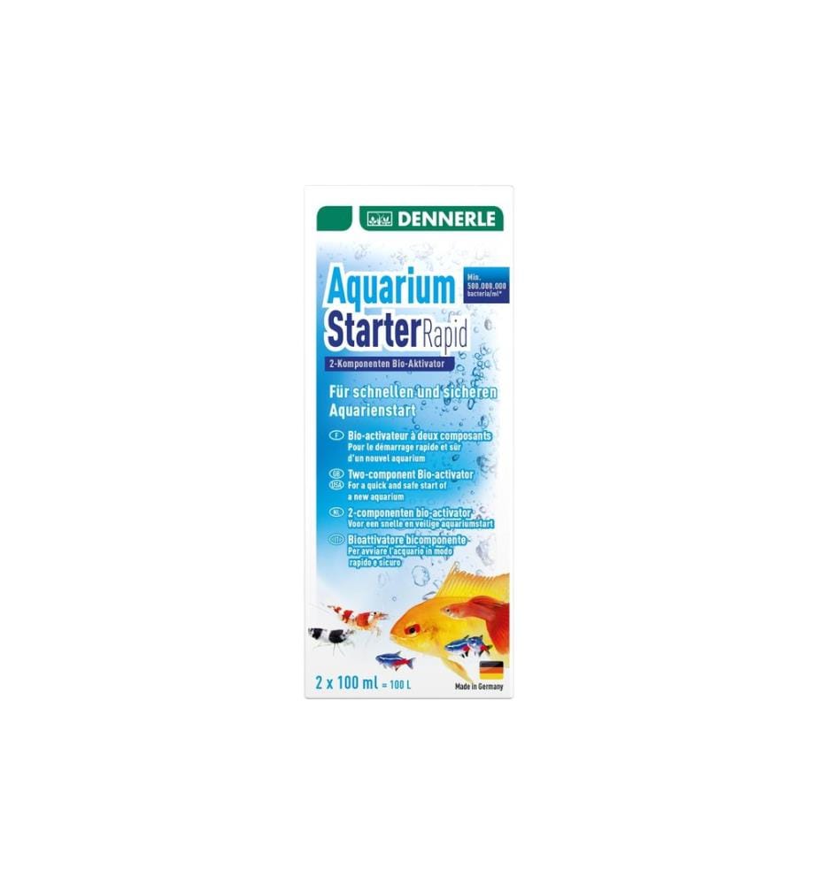 DENNERLE - Conditionneur d'eau Aquarium Starter Rapid, 200 ml
