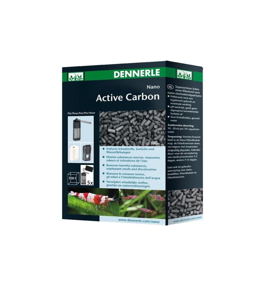 DENNERLE - Entretien de l'eau Nano ActiveCarbon, Ø 3 mm
