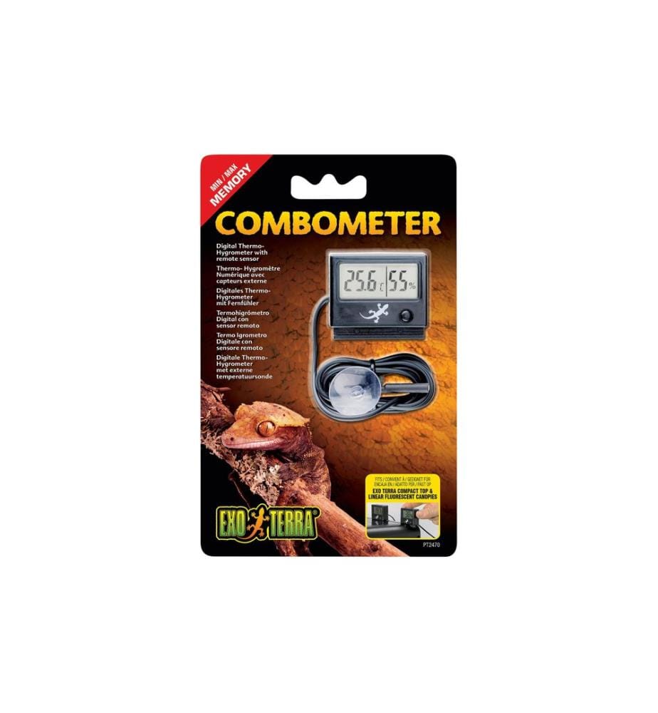 Exo Terra - Combomètre Thermo-Hygro numérique avec capteur à distance
