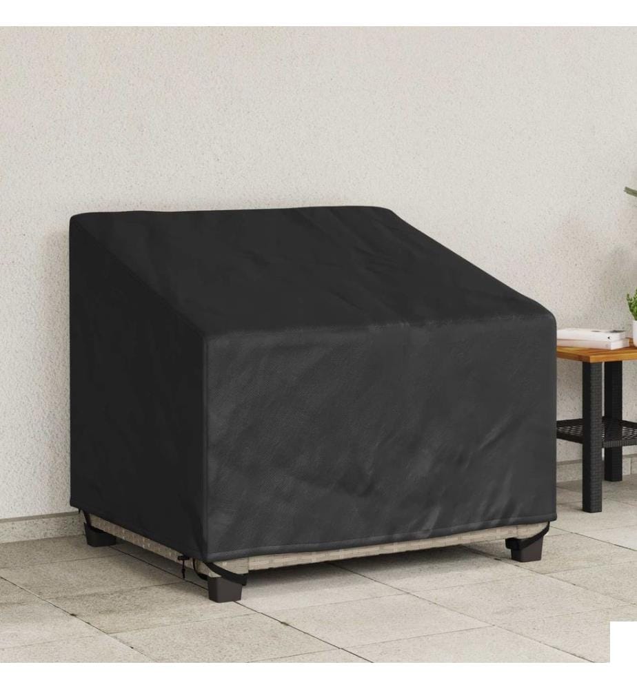 Housse de chaise de jardin 96 x 79 x 74 cm Tissu Oxford 600D