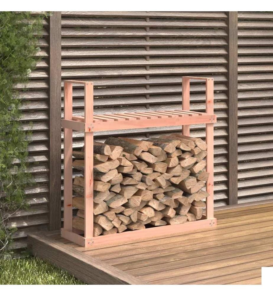 Support pour bois de chauffage 110x35x108,5 cm Bois de douglas