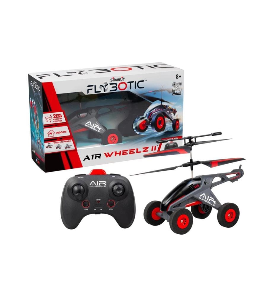 Silverlit - Hélicoptère Air Wheelz II IR 2 en 1