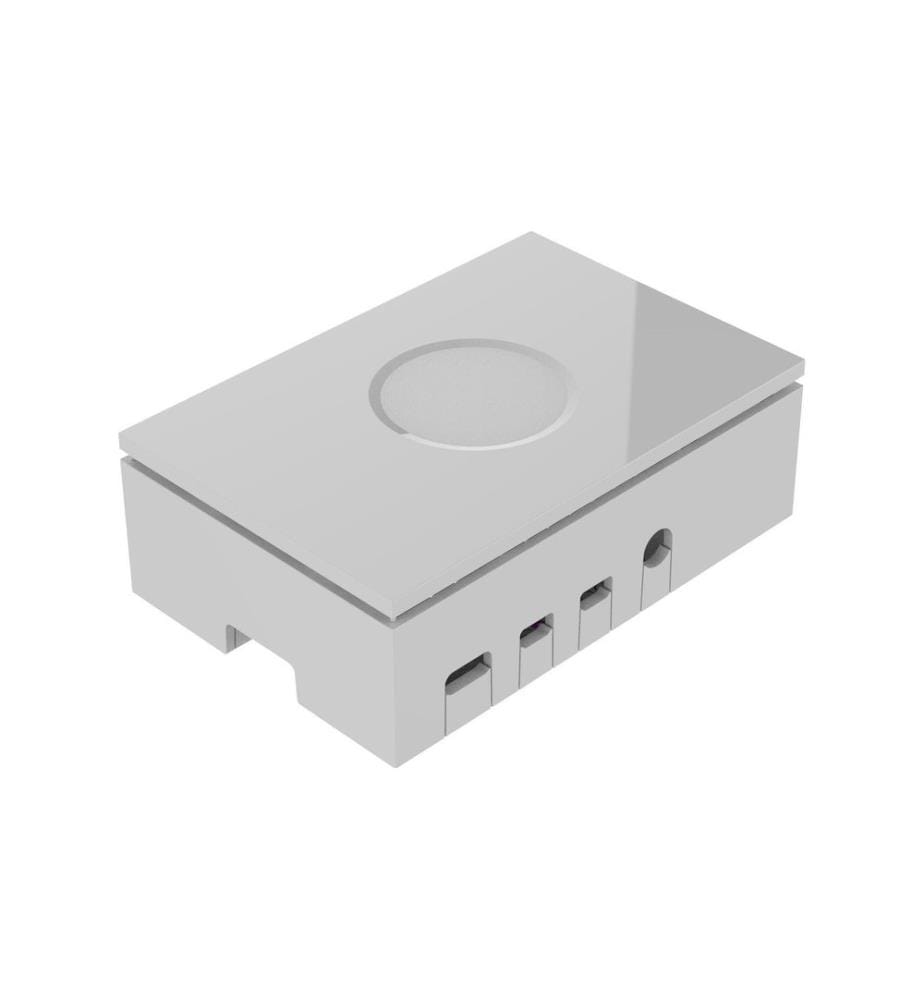 Raspberry Pi - Boîtier pour Raspberry Pi - 4 Model B Blanc