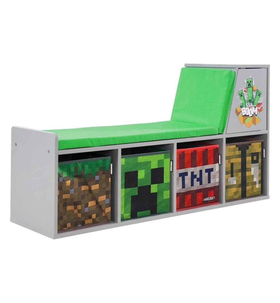 Phoenix - Banc/étagère de lecture Minecraft