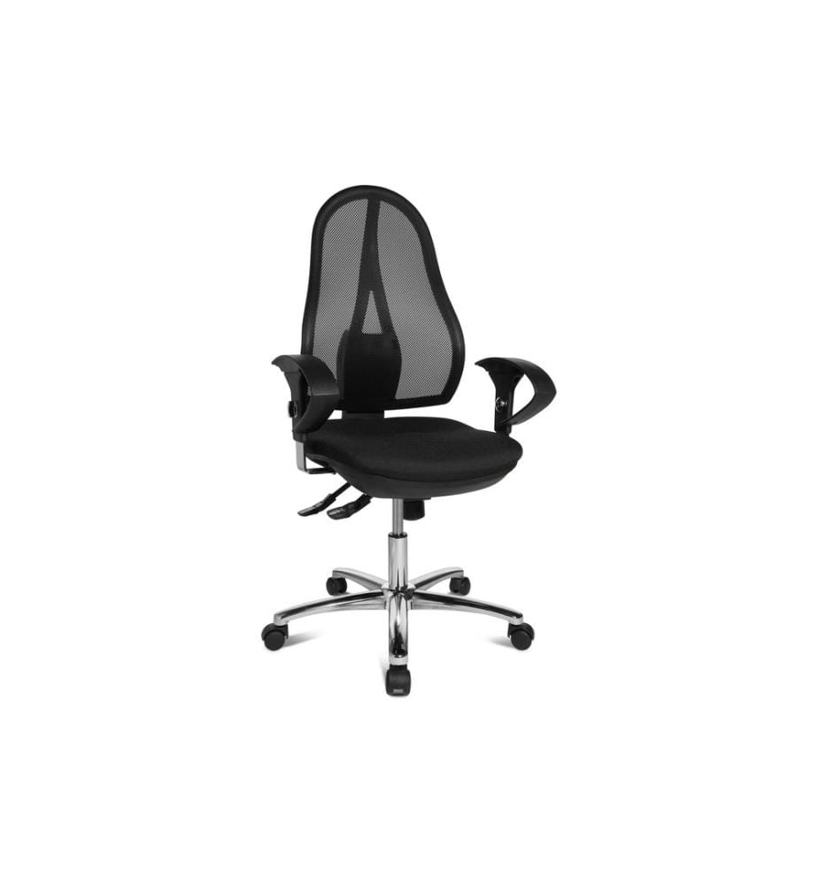 Topstar - Chaise de bureau Open Point Syncro Deluxe, Noir