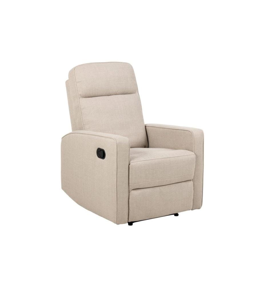 AC Design - Fauteuil Asila Beige, 72 x 91 x 103 cm
