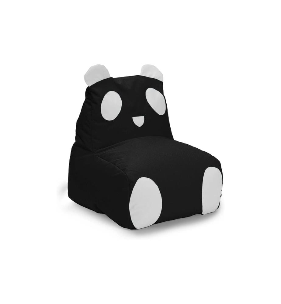 Lumaland - sac pour s'asseoir Panda 180 L, 75 x 65 cm