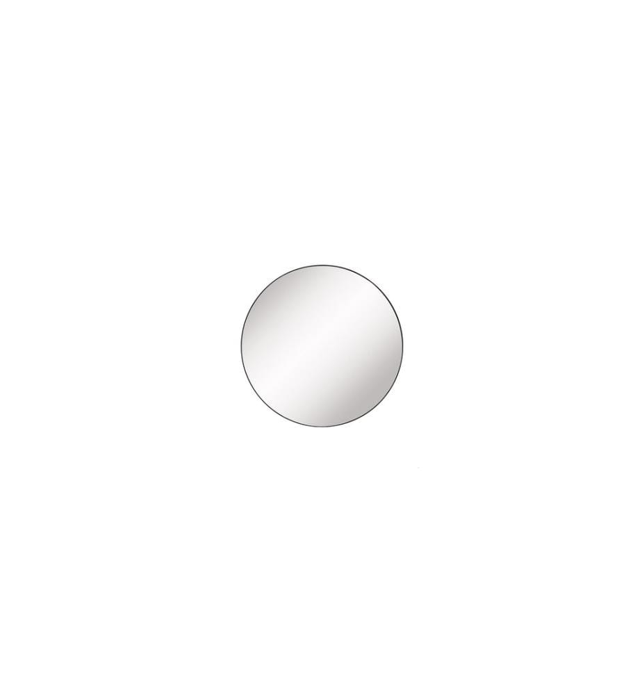 Esmée Miroir rond 30 cm, noir