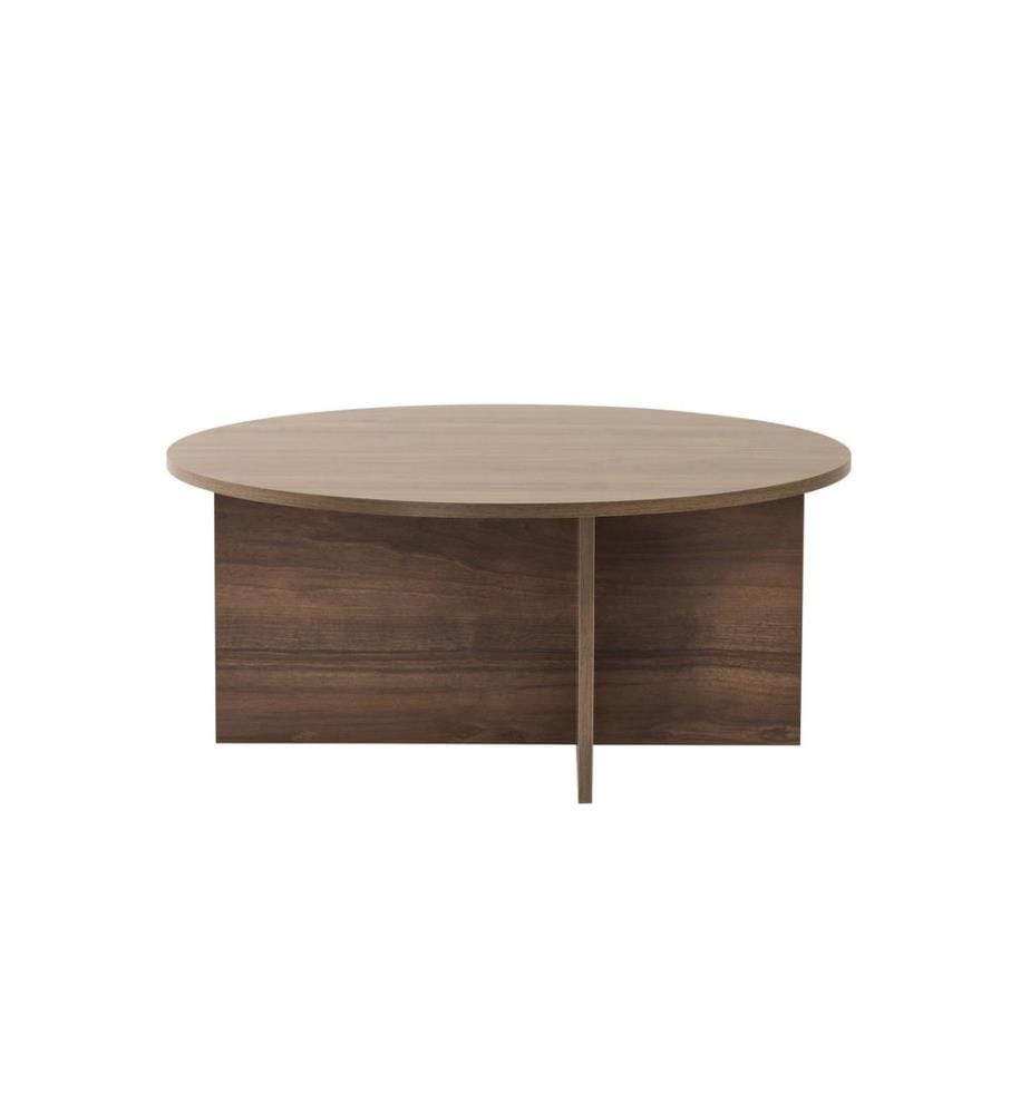 Woody Fashion - Table basse Soleil Walnut 90 x 40 cm, Brun