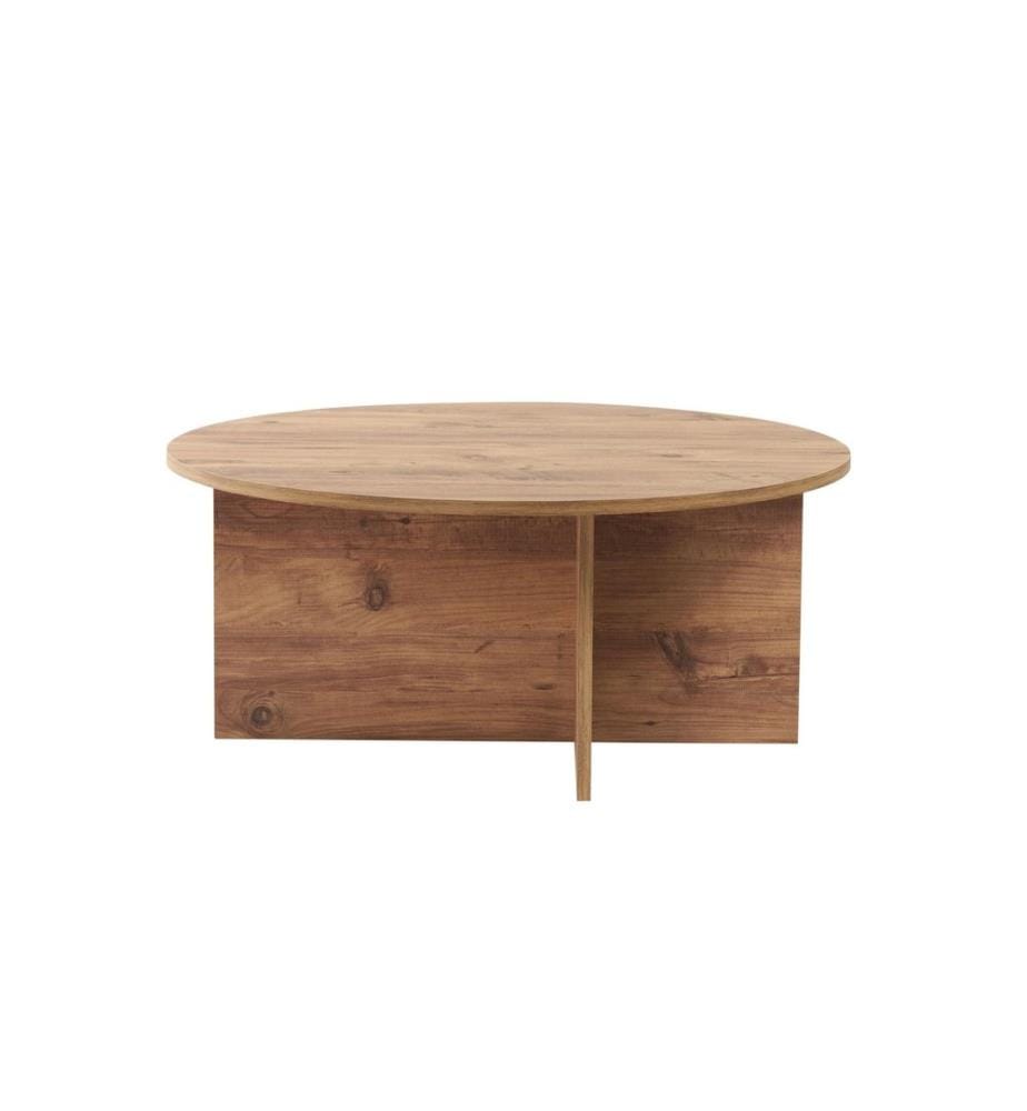 Woody Fashion - Table basse Soleil Atlantic Pine 90 x 40 cm, Brun