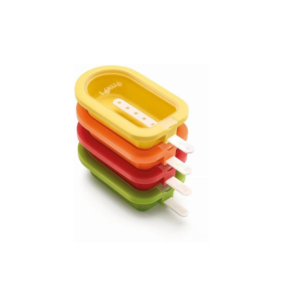Lékué - Moule à glace Silicone, set de 4