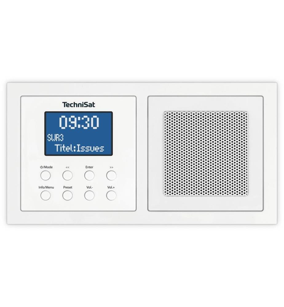 TECHNISAT - Radio DAB+ DigitRadio Up 1 Blanc