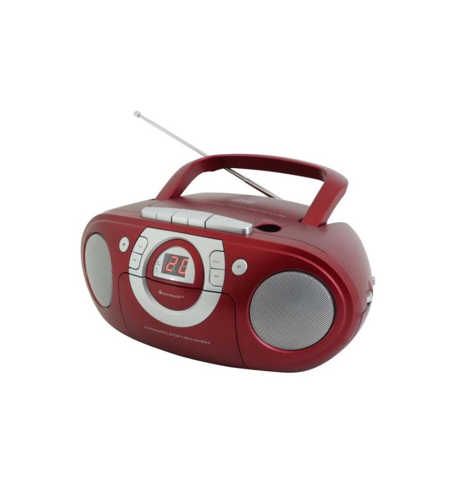 SOUNDMASTER - Lecteur radio/CD SCD5100RO Rouge