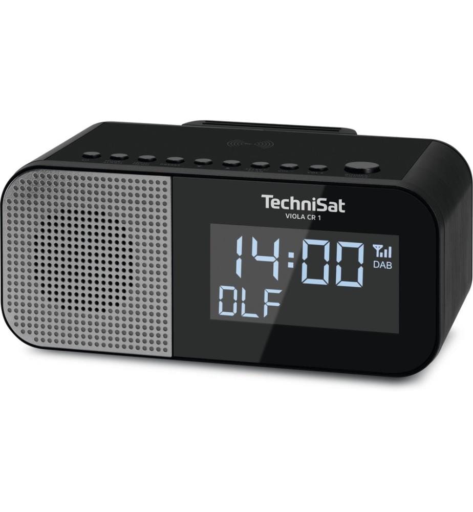 TECHNISAT - Radio-réveil Viola CR 1 Noir