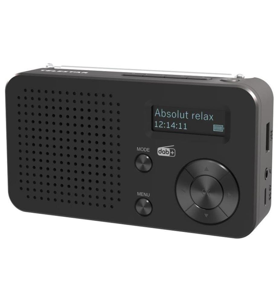 Telestar - Radio DAB+ TOP 100 Noir
