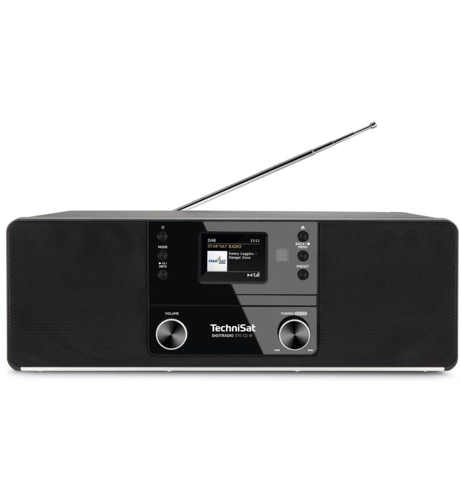 TECHNISAT - Radio DAB+ DigitRadio 370 CD IR Noir