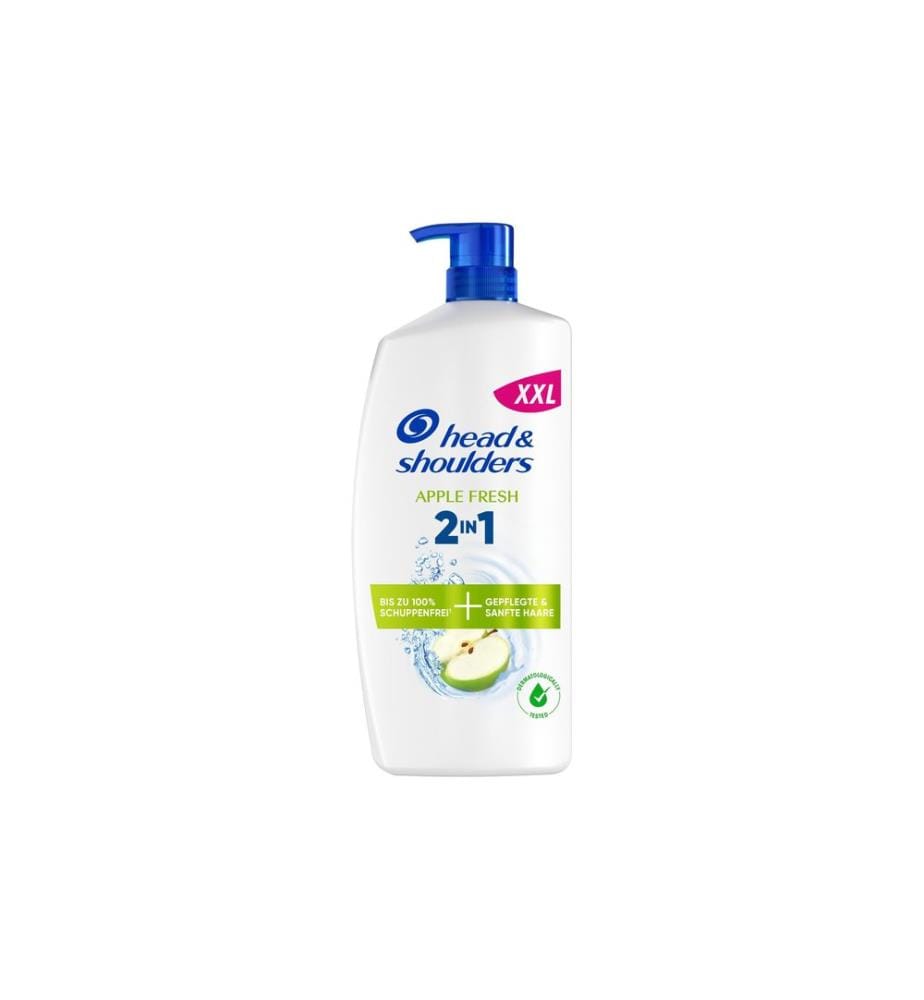 head and shoulders - Shampooing antipelliculaire 2 en 1 Apple Fresh 800 ml