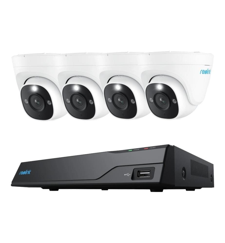 REOLINK - Kits de surveillance NVS8-8MD4 Dôme, disque dur de 2TB inclus