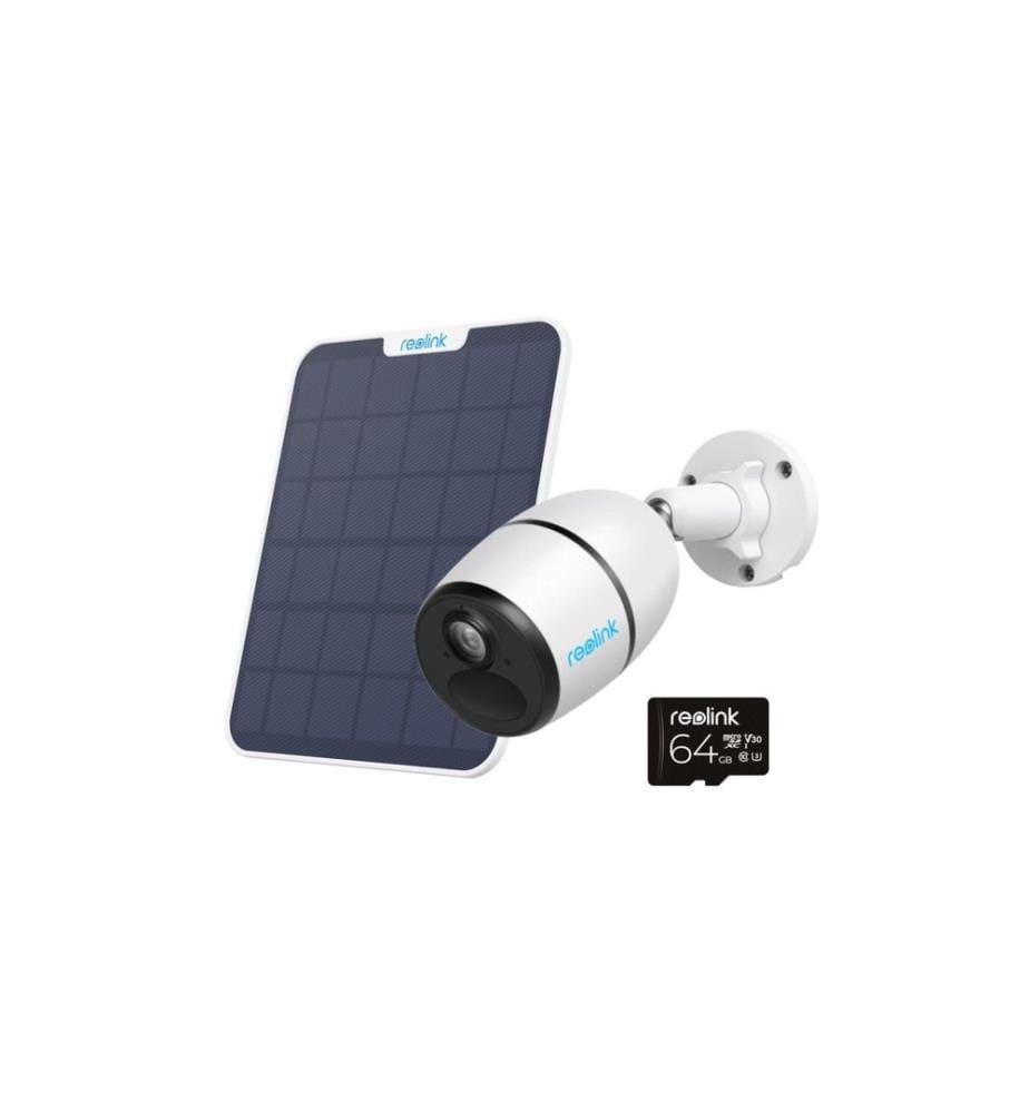 REOLINK - Caméra 4G/LTE G330 2K, panneau solaire et MicroSD 64 Go inclus