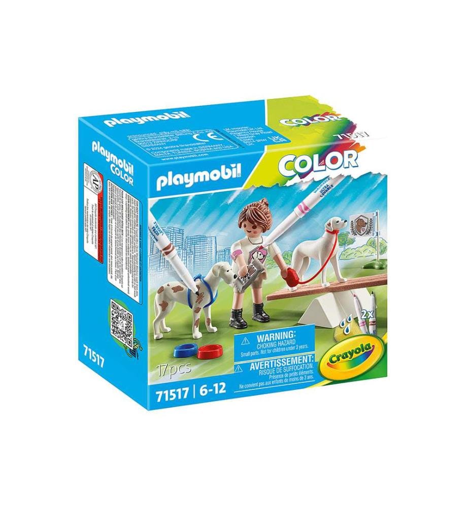 Playmobil Color Educatrice avec chiens - 71517