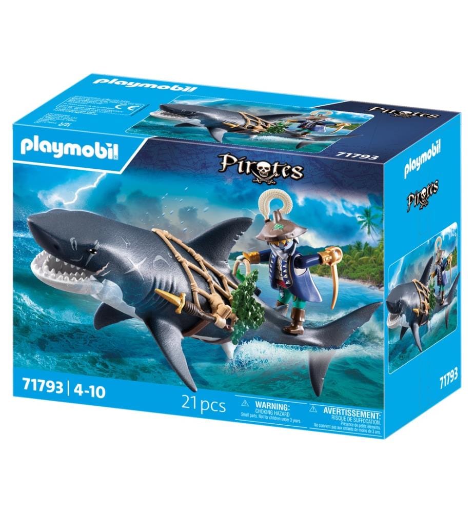 Pirate et requin articulé