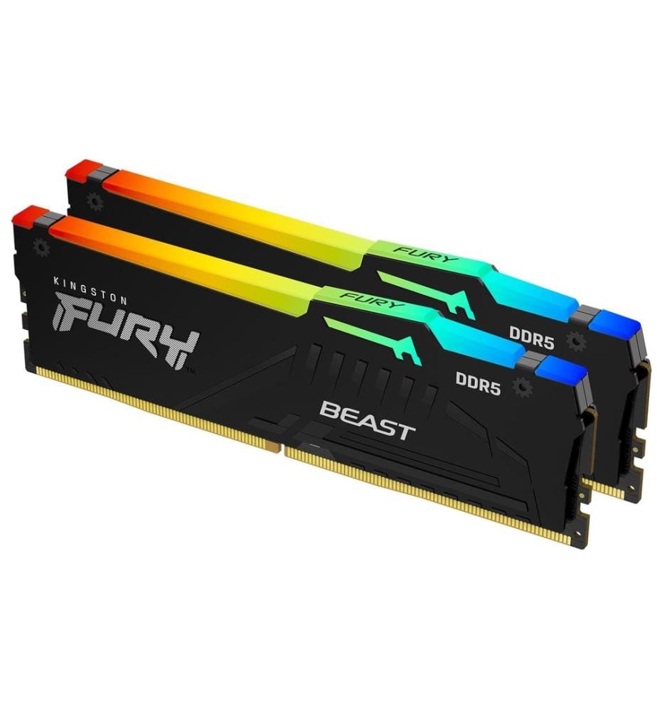 KINGSTON - DDR5-RAM FURY Beast RGB 5200 MHz 2x 16 GB