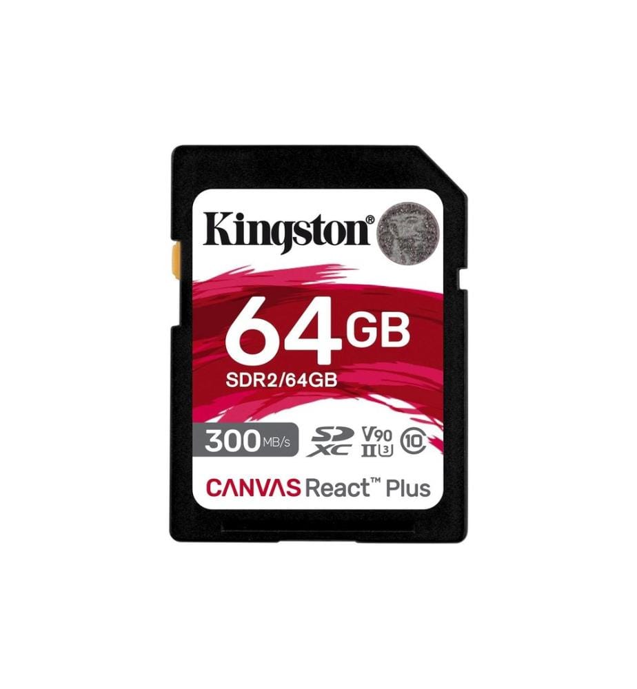 KINGSTON - Carte SDXC Canvas React Plus 64 GB