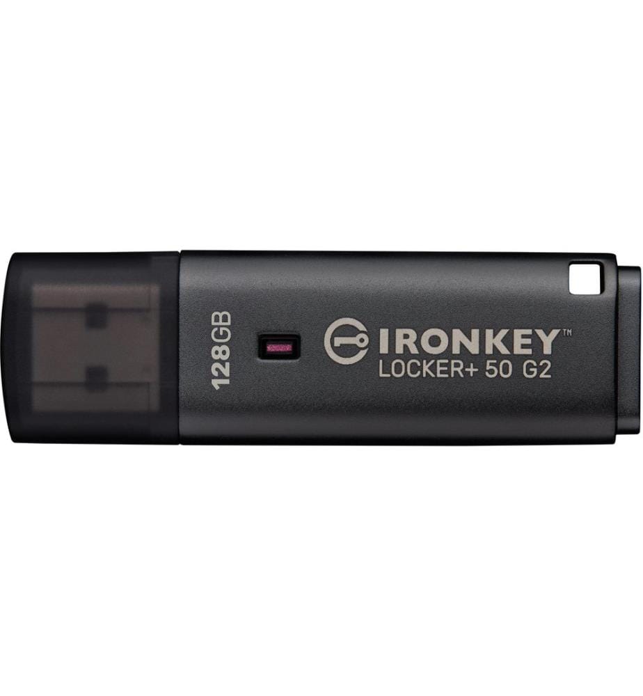 KINGSTON - Clé USB IronKey Locker+ 50 G2 128 GB