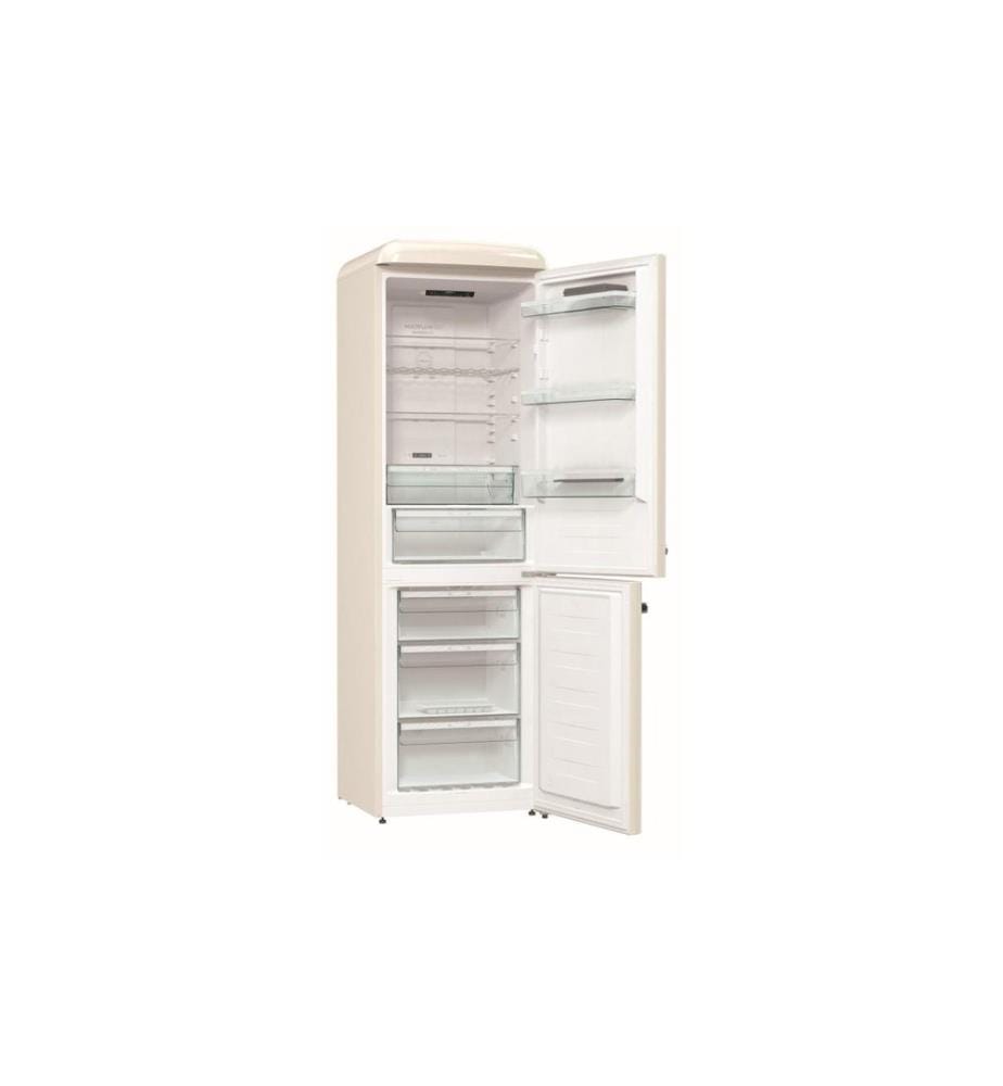 Gorenje - Réfrigérateur congélateur ONRK619DC Beige, Droite