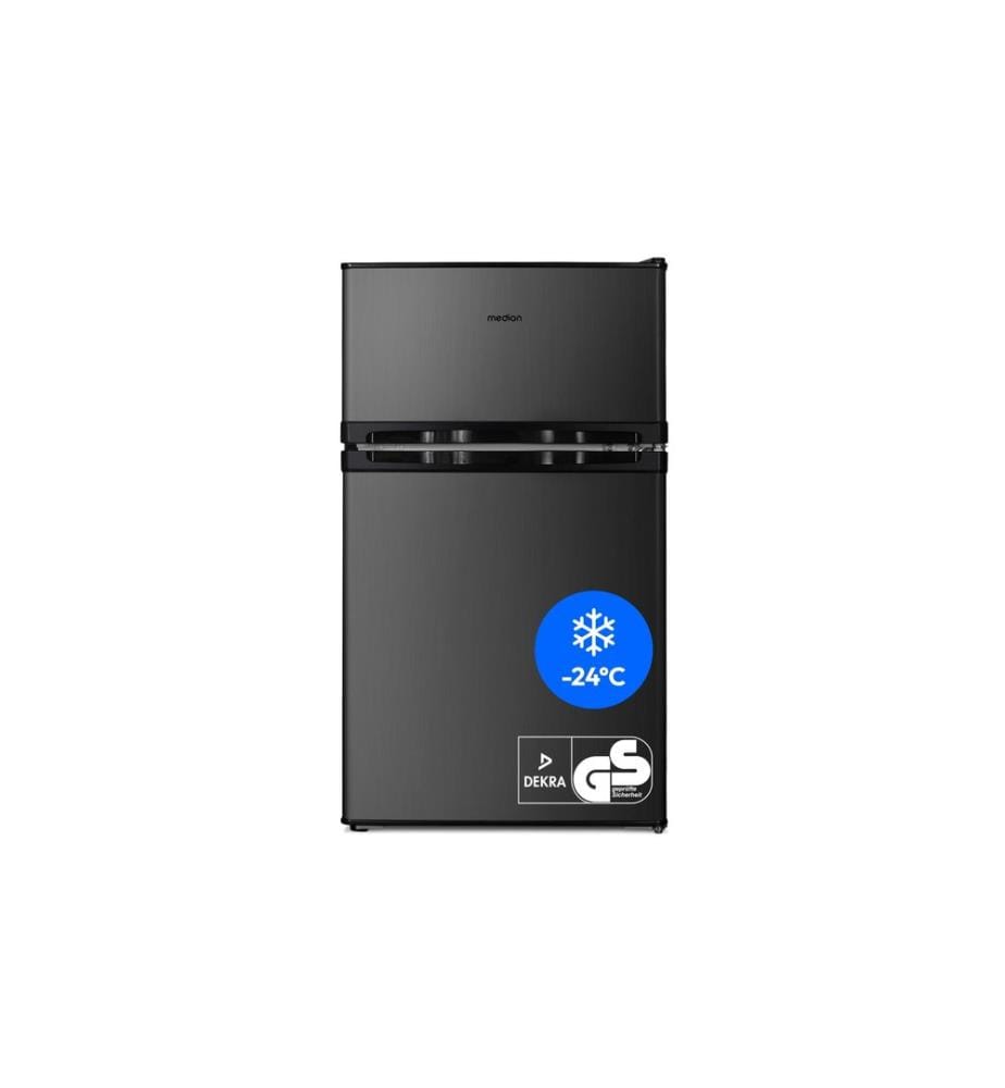 MEDION - Life Mini réfrigérateur-congélateur MD 37689 Gris