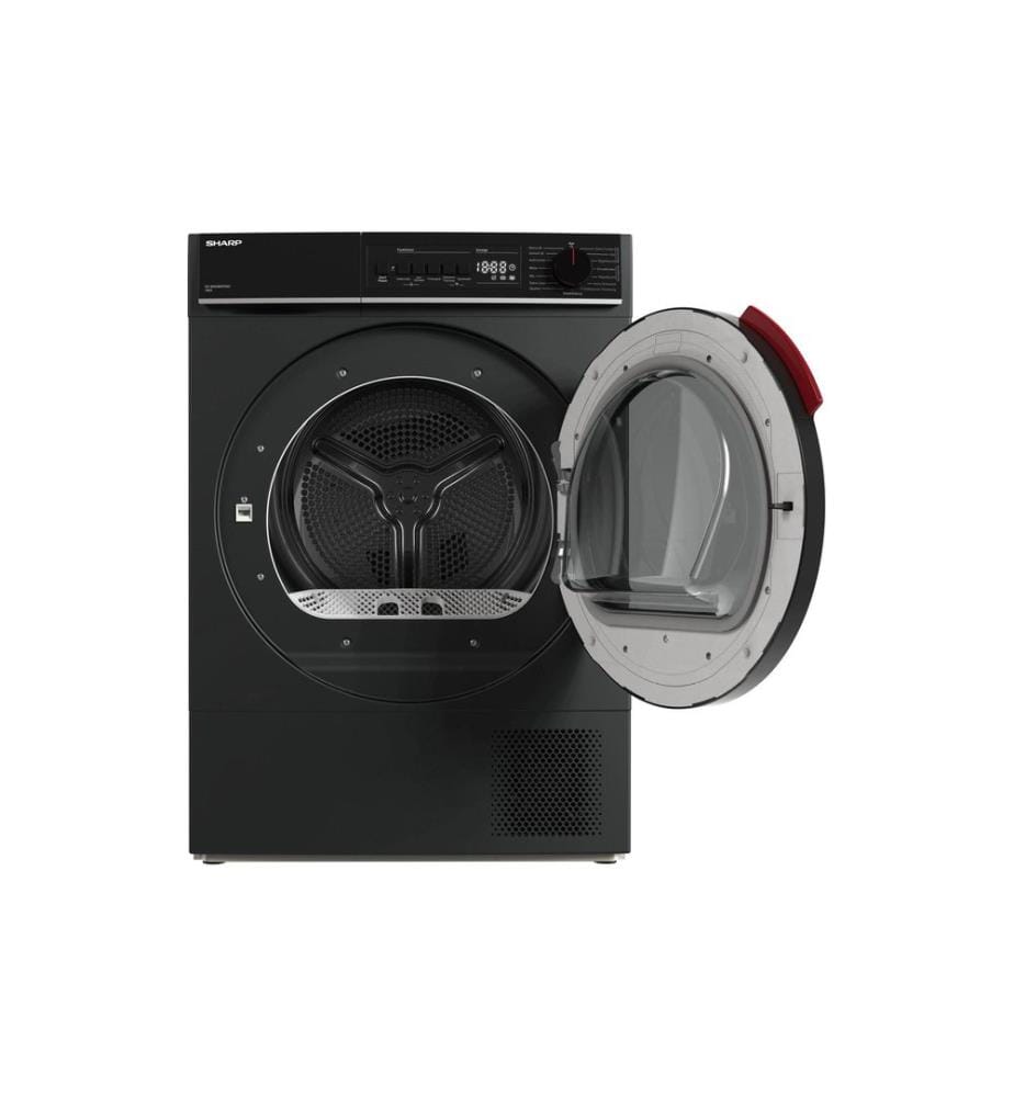 SHARP - Sèche-linge KD-WNHB0S9GAC 10 kg Gris Droite