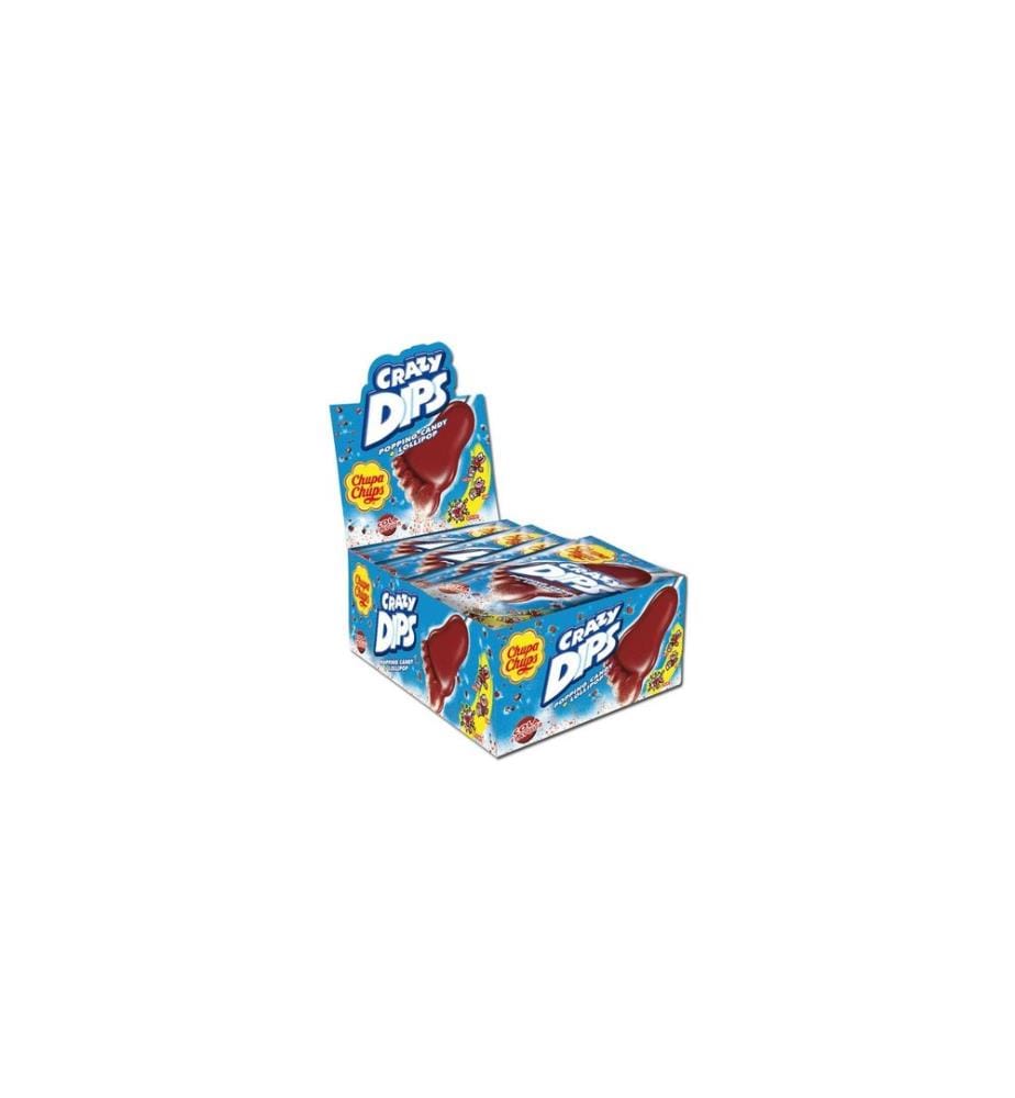 Chupa Chups - Lollipop Crazy Dips Cola 24 x 14 g