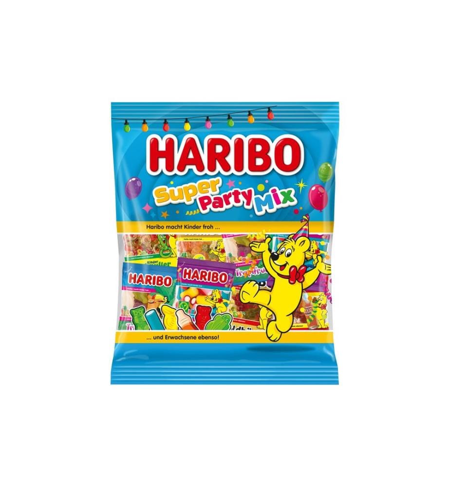 HARIBO - Bonbons gommeux Sachet Super Party Mix 1000 g