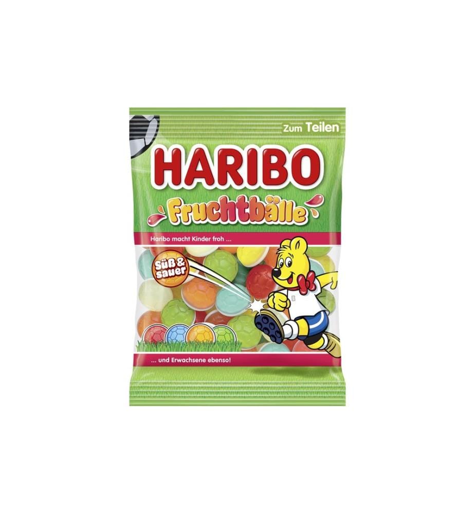 HARIBO - Bonbons gommeux Boules de fruits 160 g